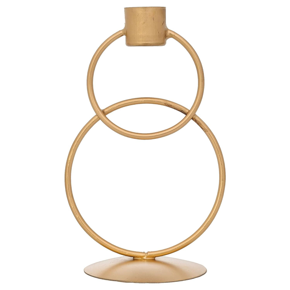 JaipurCrafts Portachiavi Decorativo In Alluminio E ABS, 6 Pin, Finitura Oro, 20 Cm