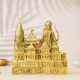 Load image into Gallery viewer, Webelkart Premium Ram Mandir Ayodhya Metal Temple Beautiful Mandir Pooja Room Home Decor Office/Home Temple (Size-8&quot;) Gold