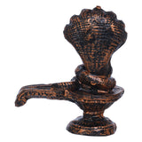 Load image into Gallery viewer, Webelkart Premium Shivling with 5 Sheshnaag Showpiece for Pooja Decor Shivling Statue Idol, Mahadev Murti, Lord Shankara for Home Decor (Shivling with 5 Sheshnaag 5.11&quot; Inches)