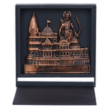 Load image into Gallery viewer, Webelkart Premium Ram Mandir Ayodhy Temple with Box Beautiful Mandir Pooja Room Home Decor Office/Home Temple Resin (Size-11) Copper