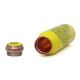 Load image into Gallery viewer, JaipurCrafts Copper Water Bottle, 1000ml, Set of 1, Yellow