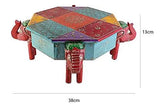 Load image into Gallery viewer, JaipurCrafts Decorative Four Elephante Box Showpiece