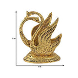 Load image into Gallery viewer, JaipurCrafts Oxidize Golden Duck Napkin Holder/Tissue Paper Holder for Table/Dinning Table,Antique Duck Holder