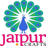 Load image into Gallery viewer, JaipurCrafts Wood Pooja Chowki (Multicolour, 30 X 22 X 6 Cm)