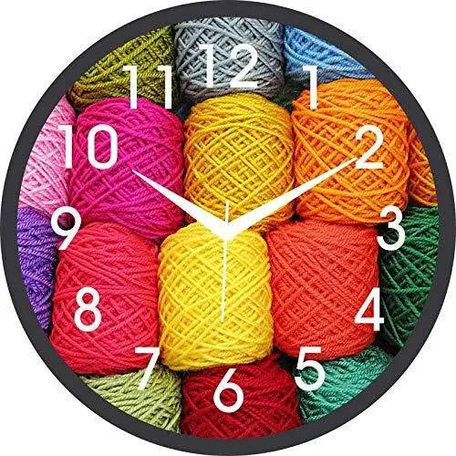 elkart Designer Plastic Wall Clock for Home/Living Room/Bedroom / K