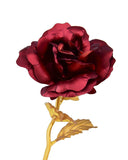 Load image into Gallery viewer, JaipurCrafts 24K Gold Rose with Gift Box and Carry Bag (Red with Love Stand)