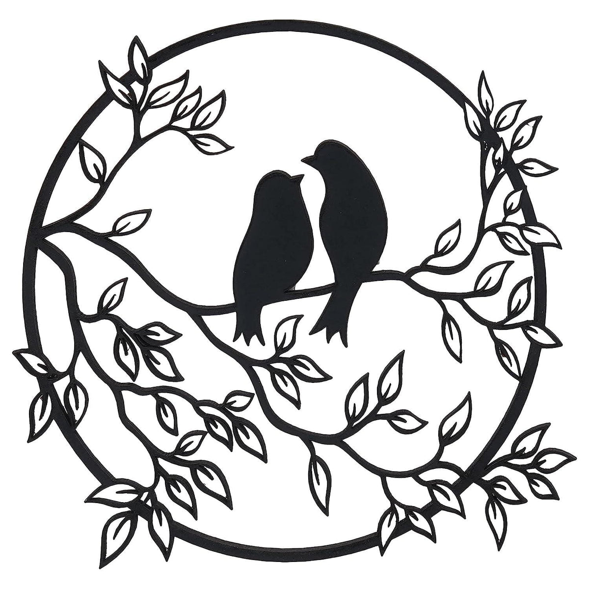 Webelkart® Premium Laser Cut Wooden Tree With sparrow Wall Hanging for Wall  Decor, Home Decor, Christmas Dec0or- 7 Inch (Wood, Black) Wall Sculptures  Wall Decor JaipurCrafts JaipurCrafts, image size:1200x1200