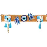 Load image into Gallery viewer, Webelkart Premium Evil Eye Flower with MDF Khatushyam Handmade Door Hanging/Bandarwal/Toran for Diwali Deccor |Traditional Bandarwal for Door | Latkan (43...