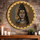 Load image into Gallery viewer, Webelkart Beautiful Lord Shiv Ji Wall Painting For Home Decor,Shiv Ji HD Printed Wall Art For Wedding Gift,Wall Art for Office Living Room, Bedroom &amp; Temple (12" Inches)