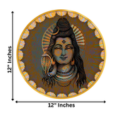 Load image into Gallery viewer, Webelkart Beautiful Lord Shiv Ji Wall Painting For Home Decor,Shiv Ji HD Printed Wall Art For Wedding Gift,Wall Art for Office Living Room, Bedroom &amp; Temple (12" Inches)