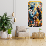 Load image into Gallery viewer, Webelkart Radha Krishna Painting Painting For Home/Office Decor | Wall Decor Item,3D UV Printed Wall Decor for Living Room, Bedroom &amp; Temple | Home Decoration Item (17x10 Inches)