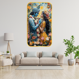 Load image into Gallery viewer, Webelkart Radha Krishna Painting Painting For Home/Office Decor | Wall Decor Item,3D UV Printed Wall Decor for Living Room, Bedroom &amp; Temple | Home Decoration Item (17x10 Inches)