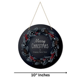 गैलरी व्यूवर में इमेज लोड करें, Webelkart Premium Door Hanging Items, Christmas Decoration Wall Hanging for Home Decor, Wall Hanging for Christmas - Santa with Gifts Christmas Items Christmas Hanging