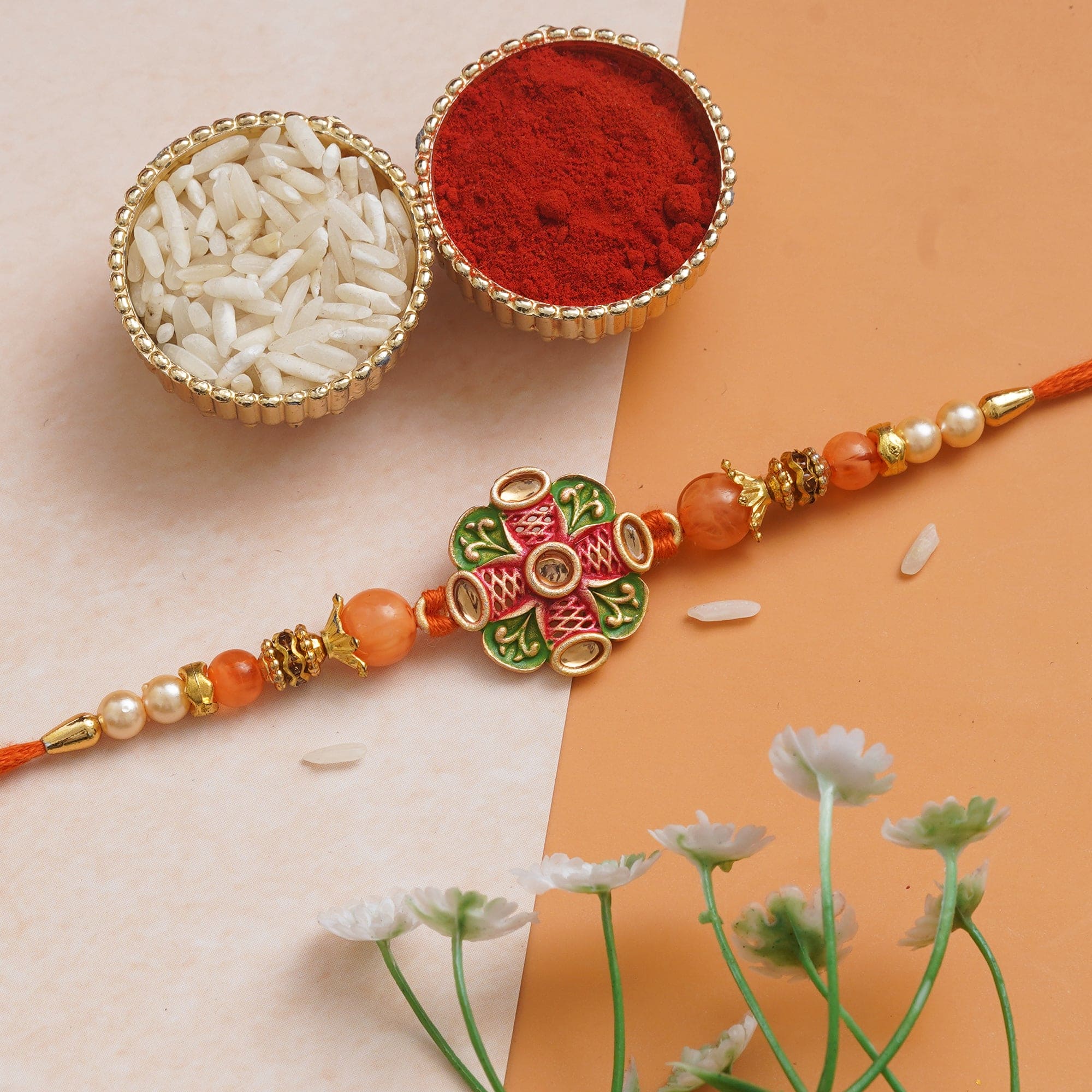 Le Test Rakhi Webelkart New Rakhi for brother Rakhi Set Rakhee for Gifts For Brother ...