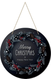 गैलरी व्यूवर में इमेज लोड करें, Webelkart Premium Door Hanging Items, Christmas Decoration Wall Hanging for Home Decor, Wall Hanging for Christmas - Santa with Gifts Christmas Items Christmas Hanging