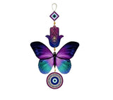 Load image into Gallery viewer, JaipurCrafts Premium Printed Evil eye Wall Hanging For Home And Office Decor Wall Hanging Wooden Art Decoration Item for Living Room |Home Decor | Gifts | Quotes Decor Item |Wall Sculpture (14"X8")