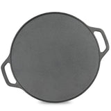 Load image into Gallery viewer, Webelkart Premium Cast Iron Tawa for Dosa, Uthappam, Roti, Chapati, Naan Tawa,Tawa for Gas &amp; Induction | Chemical-Free, Naturally Non-Stick Pan (12" Inches) Non-Stick