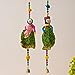 गैलरी व्यूवर में इमेज लोड करें, JaipurCrafts Handmade Rajasthani Idol/Door Hangings/Wall Hanging/Home and Office Decor/Home Furnishin Jaipuri Couples (puppetswallhanging-1)
