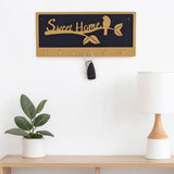 Load image into Gallery viewer, Webelkart Premium Sweet Home Wall Key Holder for Home/Office Decor, Key Hanger for Wall Decor,Key Chain Holder (11.5" Inches)