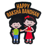 Load image into Gallery viewer, Webelkart Premium Set Of 2 Handmade Rakhi For Brother Bhabhi,Raksha Bandhan Gift,Rakhi for Brother with Magnet,Rakhi For Bhaiya And Bhabhi,Rakshabandhan Gift