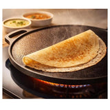 Load image into Gallery viewer, Webelkart Premium Cast Iron Tawa for Dosa, Uthappam, Roti, Chapati, Naan Tawa,Tawa for Gas &amp; Induction | Chemical-Free, Naturally Non-Stick Pan (12" Inches) Non-Stick