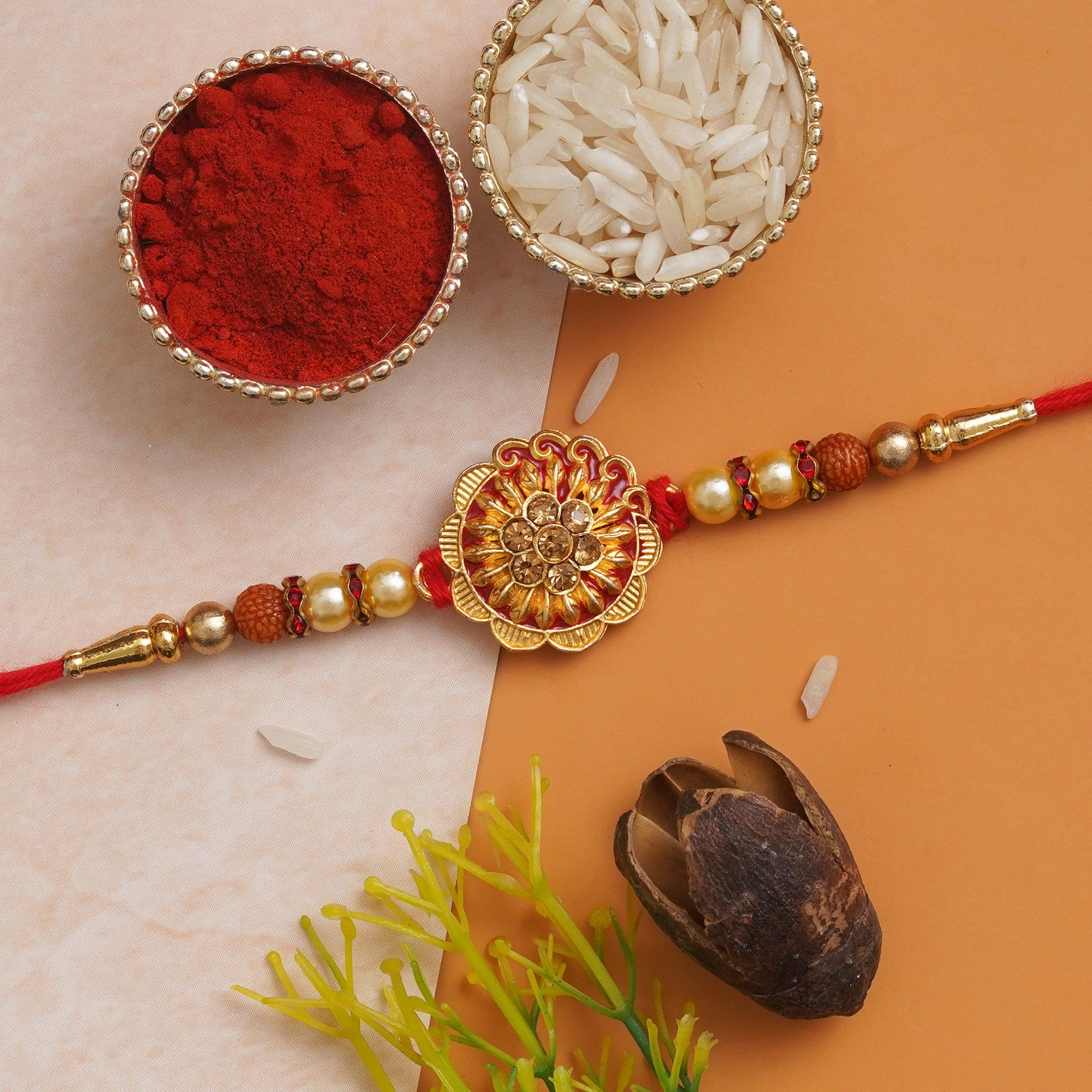 Le Test Rakhi JaipurCrafts Rakhi Set Rakhee for Brother Sister Bracelets Rakhi |Gifts ...