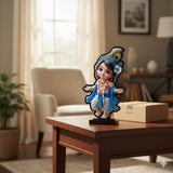 Load image into Gallery viewer, Webelkart Premium Little Krishna Idol Figurine with Traditional Dress, Table Stand, Home and Office Decor, 4 x 6 inches | Decorative Items for Home