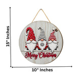 Load image into Gallery viewer, Webelkart Beautiful Merry Christmas Printed Wall Hanging/Door Hanging for Christmas Decorations Items-Gift Items Wall Hanging Decor Santa Hanging (10&quot; Inches)