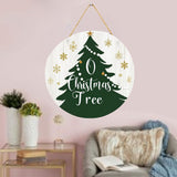 गैलरी व्यूवर में इमेज लोड करें, Webelkart Christmas Wooden Wall Hanging for Home Decor Ornaments for Home | Living Room | Office | Christmas Party Xmas Decor (10&quot; Inches)