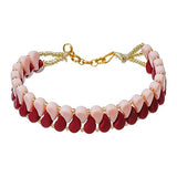 Load image into Gallery viewer, Webelkart Beautiful Beades Bracelet Rakhi for Brother With Free Fridge Magnet,Rakhi for Brother Bhabhi,Bracelet For Men With Greeting Card And Roli Chawal