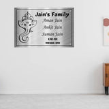 Load image into Gallery viewer, Webelkart Antique Acrylic Name Plate For Office, Customise Name Plate With Ganesh Print | Custom name plate for Shops - Plate (12 x 8 inches)