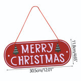 Load image into Gallery viewer, Webelkart Premium Merry Christmas Wall Hanging/Door Hanging for Home and Christmas Decorations Items- Santa with Gifts Christmas Items Christmas Wall Hanging