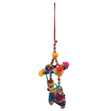 Load image into Gallery viewer, JaipurCrafts Round Wall Hanging Handmade Dolls and Puppet Door HangingsWall Decor Hanging Decorative Figurines for Home Office Decor Decorative Figurines Idol/Gifting Idol Showpiece 20.32 Cm