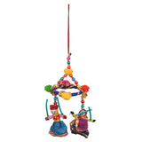 Load image into Gallery viewer, JaipurCrafts Round Wall Hanging Handmade Dolls and Puppet Door HangingsWall Decor Hanging Decorative Figurines for Home Office Decor Decorative Figurines Idol/Gifting Idol Showpiece 20.32 Cm