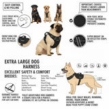 Load image into Gallery viewer, Webelkart Premium Reflective Dog Vest Harness, Soft Breathable, Padded Handle, Adjustable Straps, No Pull, No-Choke, Chest 22-28 inch, for Small Breeds 4-13Kg