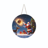 Load image into Gallery viewer, Webelkart Premium Wooden House Keys Hanger Key Holder with Mobile Charging and Remote Stand for Home/Office Decor, Key Holder for Wall Decor - Diwali Decorations Items for Home (Style -3)