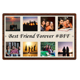 Load image into Gallery viewer, Webelkart Antique Acrylic Customised Best Friend Forever Photo Frame For Home Decor -Customised Family Frame For Gift, Door plates | Name Plate For Home &amp;Decor Item (16 x 10 Inches)