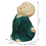 गैलरी व्यूवर में इमेज लोड करें, Webelkart Premium Little Child Monk Buddha Statue Showpiece for Home Decor and Gift - 10.16 Cm