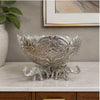 Load image into Gallery viewer, Webelkart Premium Embossed Silver Elephant Fruit Bowl | Decorative Urli Bowl for Home Décor |Living Room, Pooja Room &amp; Festive Decoration Diwali Gift Item (7" Inches)