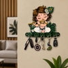Load image into Gallery viewer, Webelkart Premium Cute Krishna Key Holder for Home/Office Decor/Key Hanger for Wall Decor,Decorative Item for Home (Green)