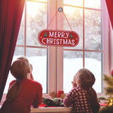 Load image into Gallery viewer, Webelkart Premium Merry Christmas Wall Hanging/Door Hanging for Home and Christmas Decorations Items- Santa with Gifts Christmas Items Christmas Wall Hanging