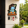 Load image into Gallery viewer, Webelkart Premium Cute Krishna Key Holder for Home/Office Decor/Key Hanger for Wall Decor,Decorative Item for Home (Sky Blue)