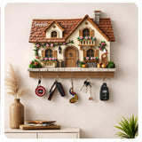 Load image into Gallery viewer, Webelkart Beautiful Sweet Home Key Holder for Home/Office Decor | Decorative House Key Hanger for Wall Key Chain for Home Entrance, Living Room Key Chain Holder (12" Inches)