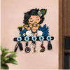 Load image into Gallery viewer, Webelkart Premium Cute Krishna Key Holder for Home/Office Decor/Key Hanger for Wall Decor,Decorative Item for Home (Sky-1)