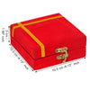 गैलरी व्यूवर में इमेज लोड करें, Webelkart Beautiful Decorative Silver Kumkum Box With Leaf And Red Velvet,Roli|Chawal|Chandan|Haldi|Kumkum Puja Box|Sindoor Box- Diwali Gift Item,Roli Chawal Box,Pooja Artical