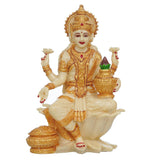 Load image into Gallery viewer, JaipurCrafts Premium Resin Laxmi Ji Idol Statue for Home Decor | laxmi ji Murti for Office | Diwali Pooja Decorations| Diwali Pooja Idol (7&quot; Inches)