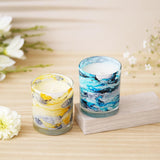 Load image into Gallery viewer, JaipurCrafts Premium Scented Candles for Home Decor in Small Glass Candles |Beautiful Scented Candles Gift for Home and Office Decor Pack of 2 (3.5" Inches)