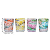 Load image into Gallery viewer, JaipurCrafts Premium Scented Candles for Home Decor in Small Glass Candles |Beautiful Scented Candles Gift for Home and Office Decor Pack of 4 (3&quot; Inches)
