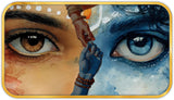 Load image into Gallery viewer, Webelkart Beautiful Good Eye Wall Painting For Home Decor,Radha Krishna Wall Art, Divine Eyes Close-Up, Spiritual Home Decor, Diwali Gift Item (18" Inches)