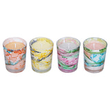 Load image into Gallery viewer, JaipurCrafts Premium Scented Candles for Home Decor in Small Glass Candles |Beautiful Scented Candles Gift for Home and Office Decor Pack of 4 (3&quot; Inches)